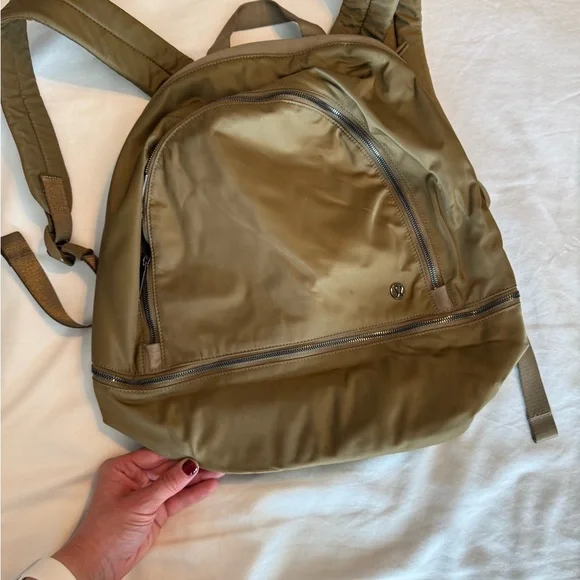 gently used Lululemon City Adventurer Backpack in artifact - Picture 1 of 1